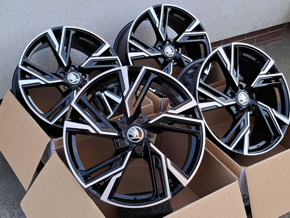Alufelgi SKODA 17' 5x100 Scala Rapid Fabia Kamiq Roomster RS5