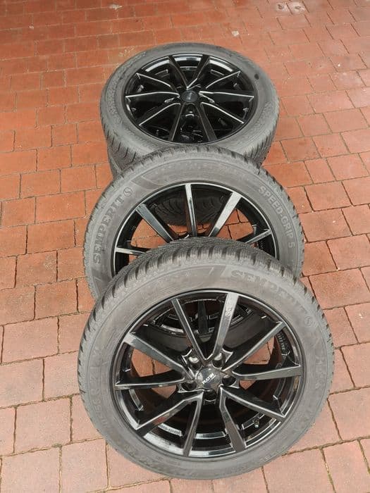 Alufelgi 17  5x100 platin
