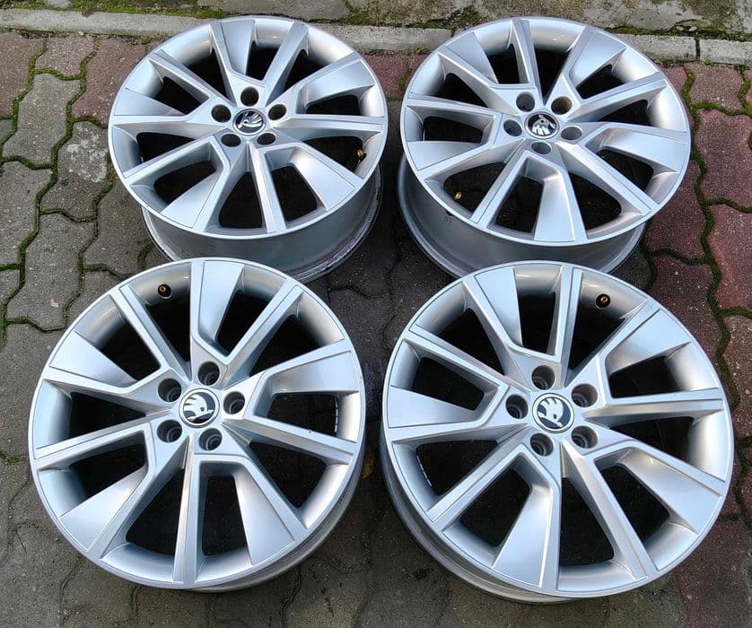 Alufelgi 17 5x100 Org Skoda Kamiq Rapid Scala Fabia VW Polo T-Cros Seat Ibiza Audi A1