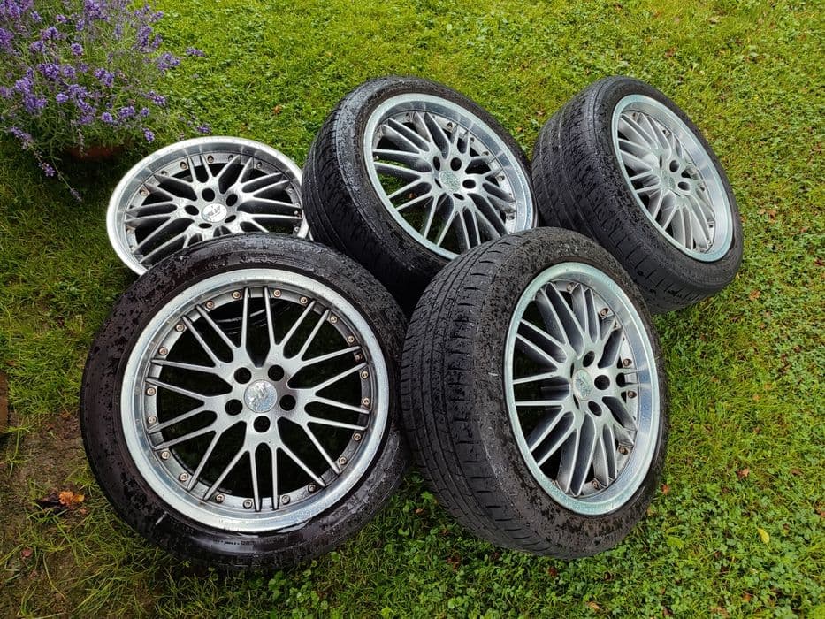 Felgi 5 szt 5x100x17 et 35 7,5j z oponami 205/50