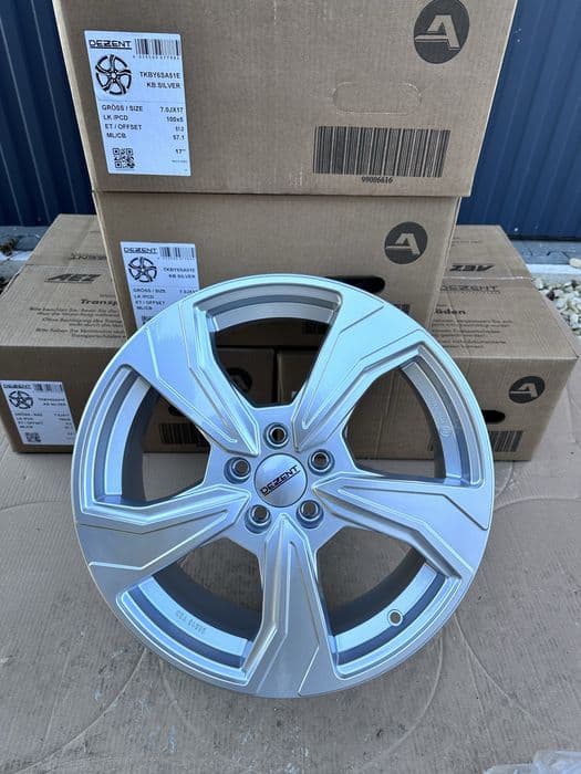 4xfelga aluminiowa 17” VW/SEAT/SKODA (5x100 ET51) - nowe