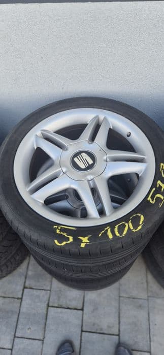 Seat Leon Top Sport / FR ( 5x100).Rozmiar: 17  5x100Model: Seat Leon Mk1 Top Sport / FR