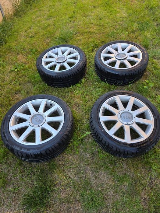 Felgi aluminiowe s-line 17 rozstaw 5x100 audi seat skoda