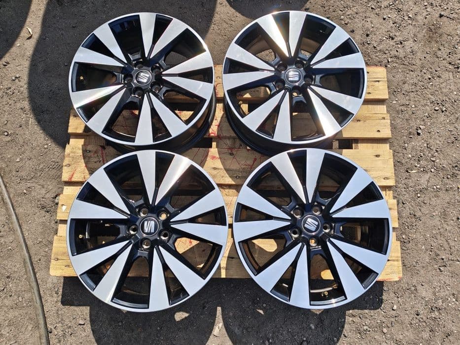 Alufelgi 17 Seat Arona Ibiza V Skoda Rapid Fabia Scala Kamiq VW Polo Taigo Tcross 5x100 ET48