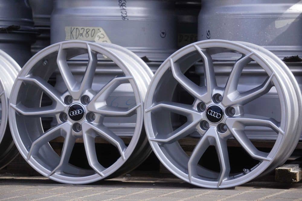 Alufelgi oryginal Audi 5x100 7,5Jx17 et46 cb57,1mm piekne, jak nowe!