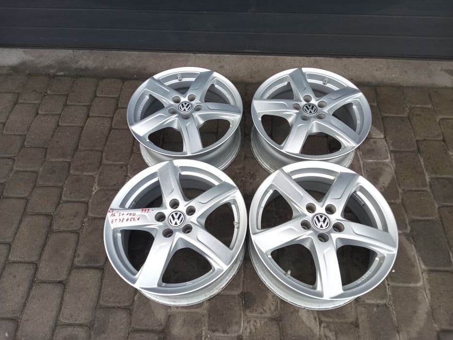 Alufelgi 16 5x100 do Audi A3 Seat Leon Golf 4