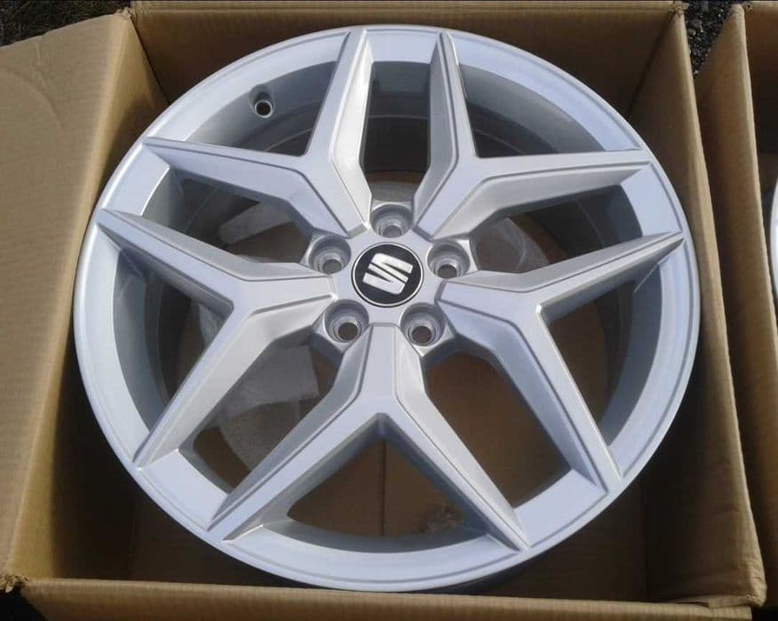oryginalne nowe felgi r17 seat ibiza arona toledo leon audi 5x100 6f0