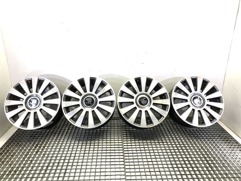 FELGI ALUMINIOWE KOMPLET 17 5x100, 5x112 7,5J CENTR 57,1 ET42  SKODA SUPERB II Kombi (3T5) 2009 -