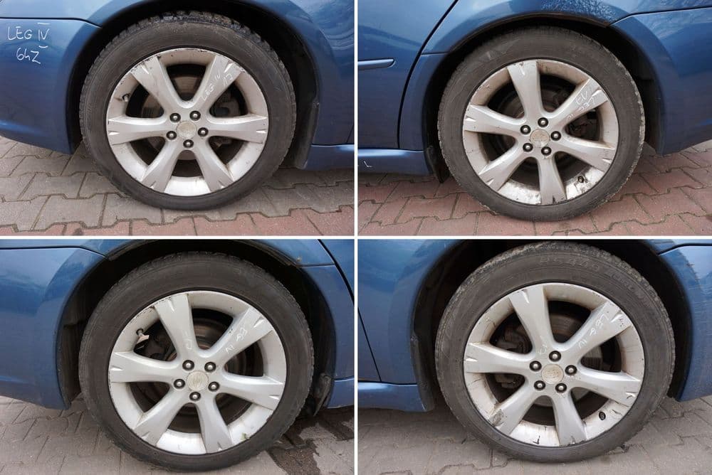 KOŁA FELGI ALUFELGI LEGACY IV BL LIFT 17 5X100 28111AG241 17 5x100 17 5X100 SUBARU 2006-2009