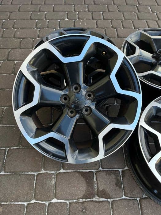 Oryginalne alufelgi Subaru 5x100 17 cali XV Forester Impreza Bicolor