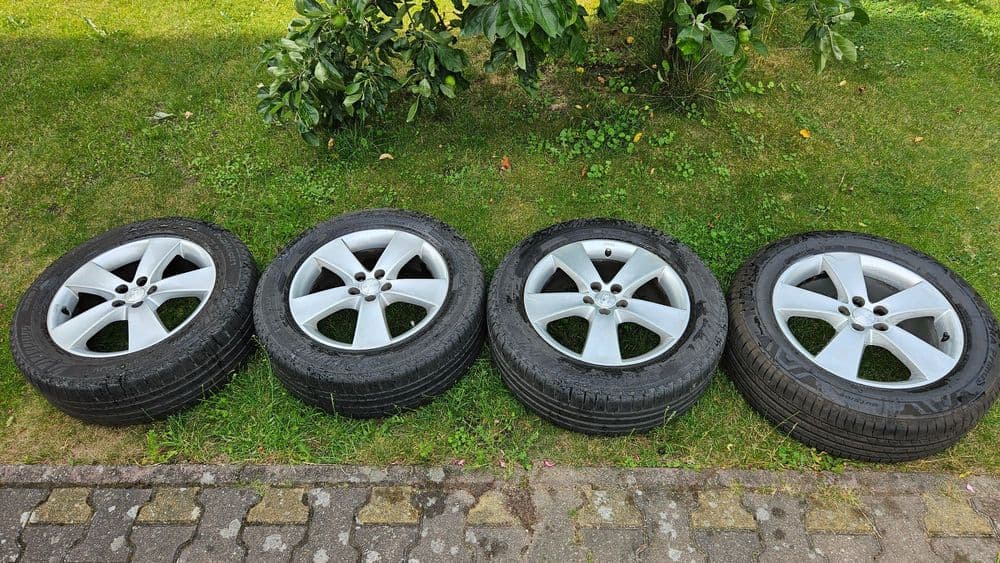 Felgi aluminiowe komplet 17 SUBARU OUTBACK IV SBU 03 70748