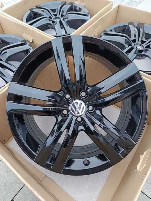 Felgi 17" 5x100  VW T-Cross Polo Skoda Scala Kamiq Seat Audi Nowe Czarne | #SE1