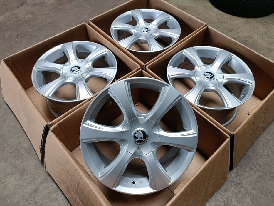 Alufelgi Felgi Skoda 17 cali 5x100 Fabia II III Rapid Roomster Octavia I